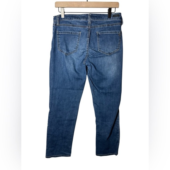 Liverpool Jeans Company Womens Distressed Mid-Rise Skinny Jeans Blue Size 6 / 28 - Picture 7 of 11